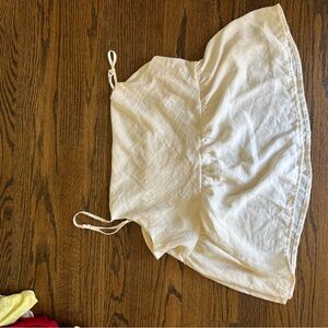 Women's Cream Shorts
